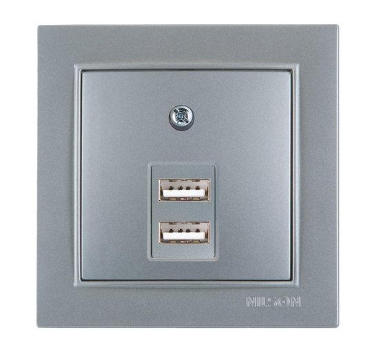 İkil USB Priz (Adaptörlü)