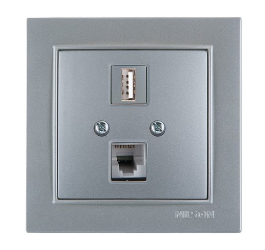 USB + Data CAT5 (Şarj Etme Özelliği Yoktur) Jaklı