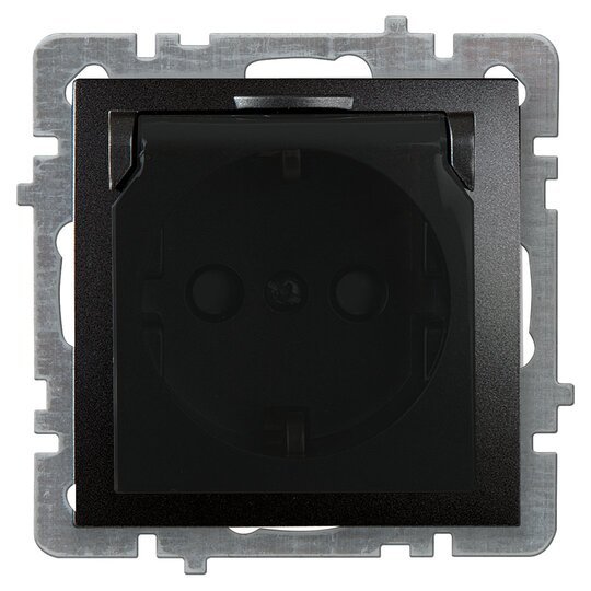 Kapaklı Çocuk Korumalı  Topraklı Priz