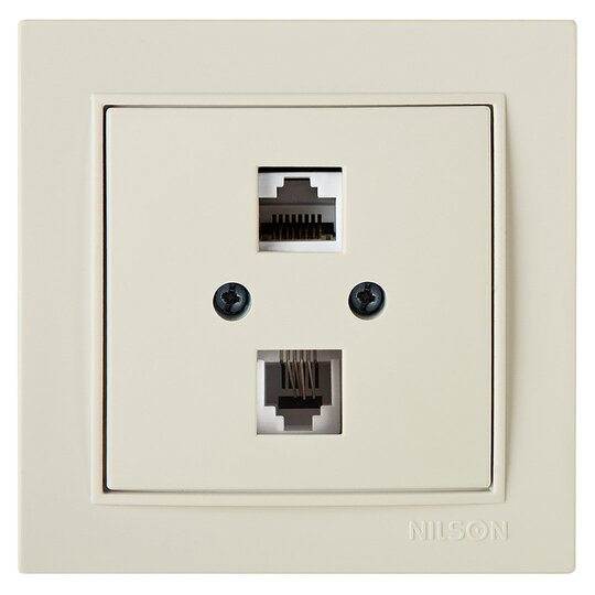 Data CAT6 + Numeris CAT3