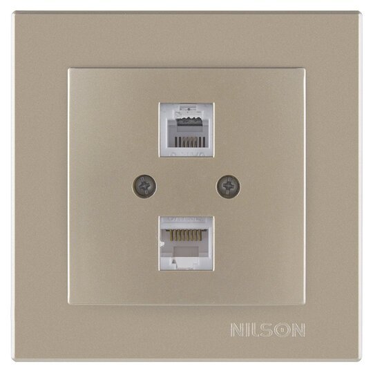 Data CAT5 + Numeris CAT3