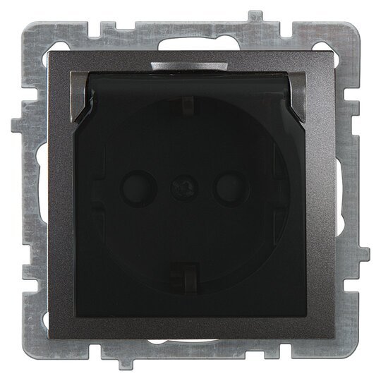 Kapaklı Çocuk Korumalı  Topraklı Priz