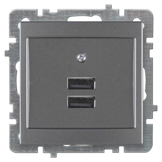 İkil USB Priz (Adaptörlü)