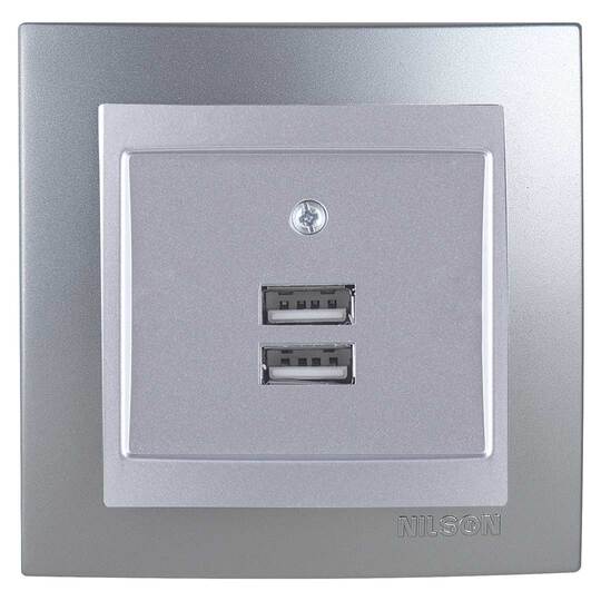 İkil USB Priz (Adaptörlü)