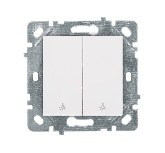 Selene Natürel Mekanizma Kapak Komütatör Light Beyaz