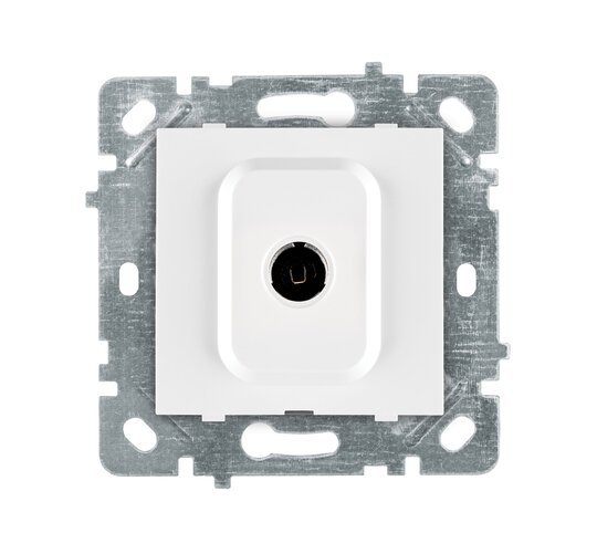 Selene Natürel Mekanizma Kapak TV Prizi Sonlu Beyaz