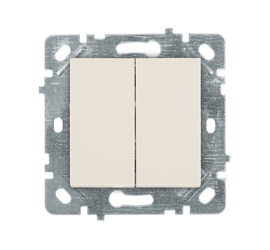 Selene Natürel Mekanizma Kapak Komütatör Krem