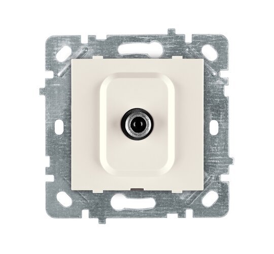 Selene Natürel Mekanizma Kapak SAT Prizi Geçişli Krem