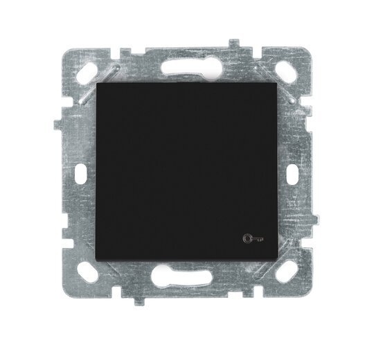 Selene Natürel Mekanizma Kapak Kapı Otomatiği Anahtarı Siyah