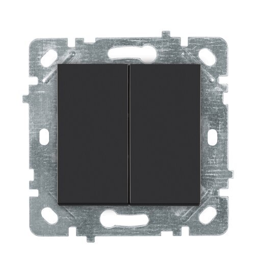 Selene Natürel Mekanizma Kapak Komütatör Antrasit