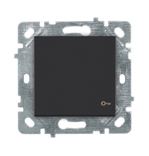 Selene Natürel Mekanizma Kapak Kapı Otomatiği Anahtarı Antrasit