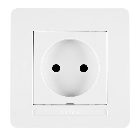 Selene Natürel Tam Set Priz Beyaz