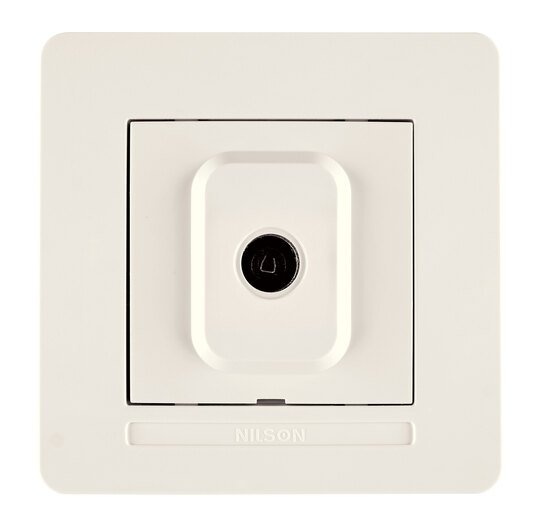 Selene Natürel Tam Set TV Prizi Geçişli Krem