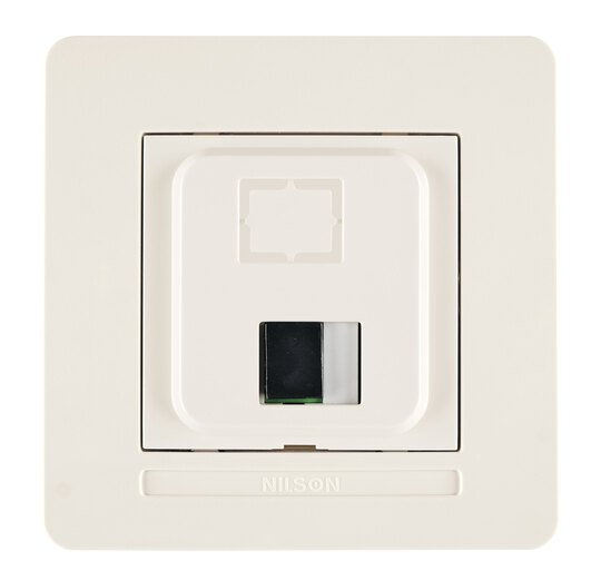 Selene Natürel Tam Set Tekli Fiber Optik Priz Krem