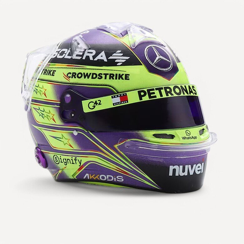 Lewis Hamilton 2024 Spark Model Kask