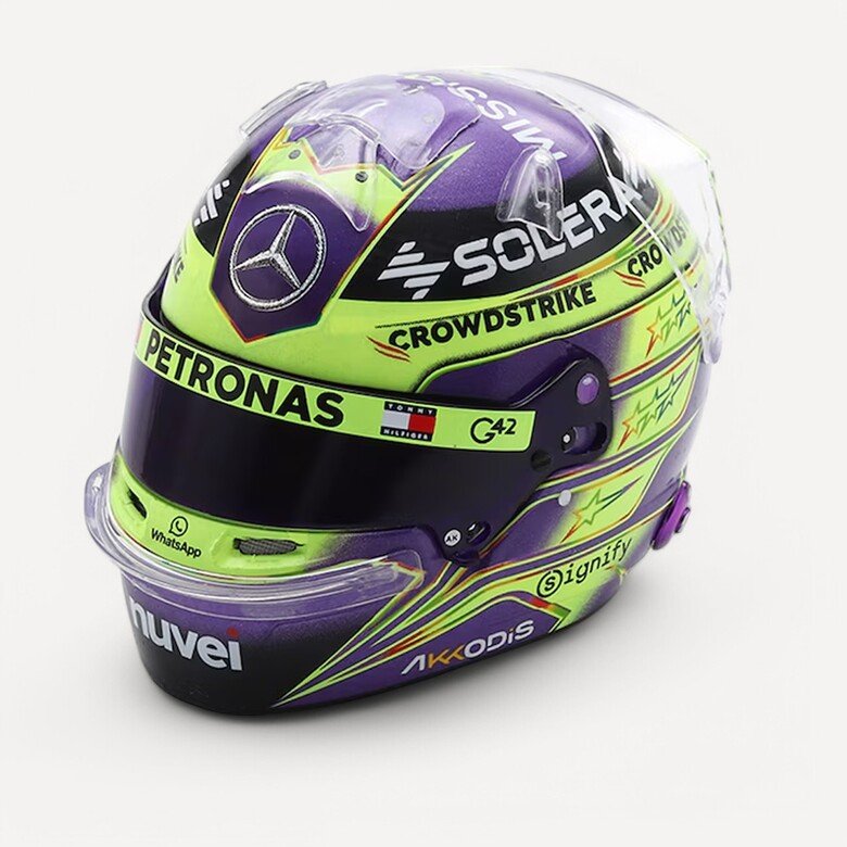 Lewis Hamilton 2024 Spark Model Kask