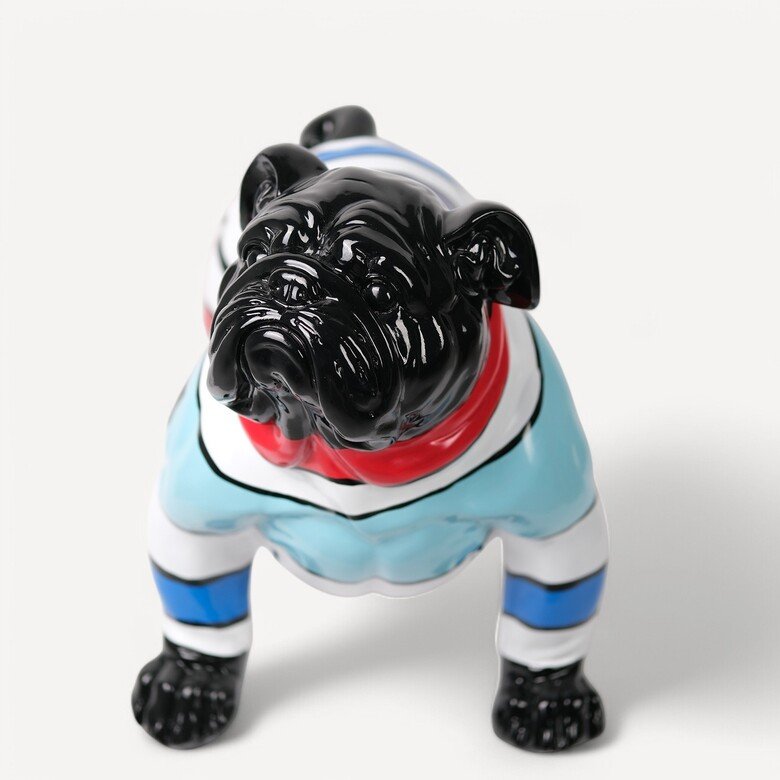 Renkli Modern Buldog Köpek