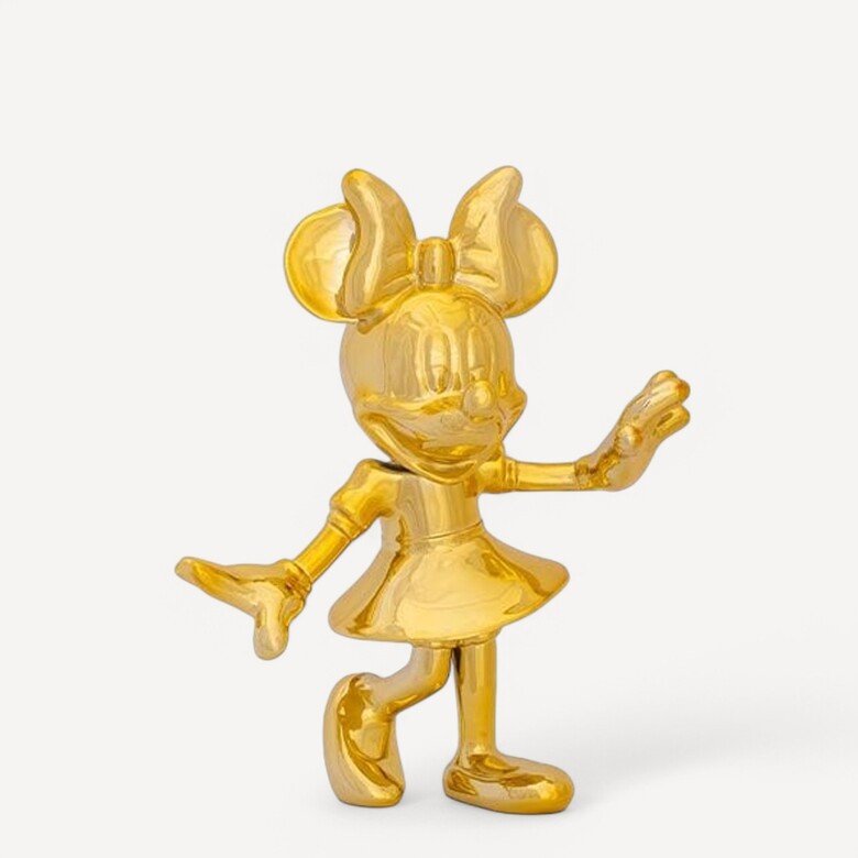 Minnie Mouse Gold Dekor