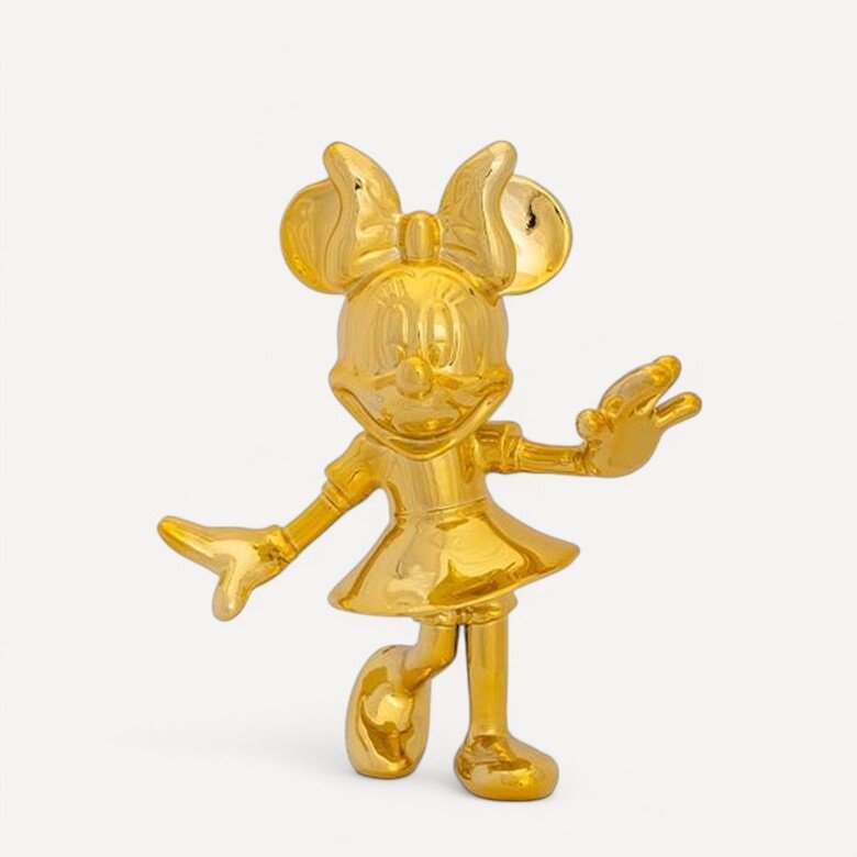 Minnie Mouse Gold Dekor