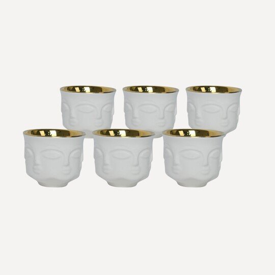 Modern Seramik Kahve Fincanı (6'lı)
