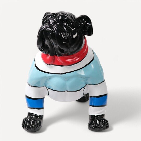 Renkli Modern Buldog Köpek