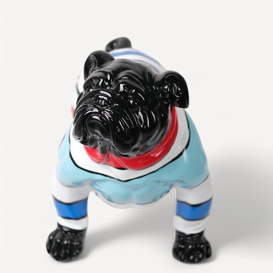 Renkli Modern Buldog Köpek