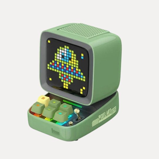 Divoom Ditoo-Mic Yeşil Bluetooth Hoparlör