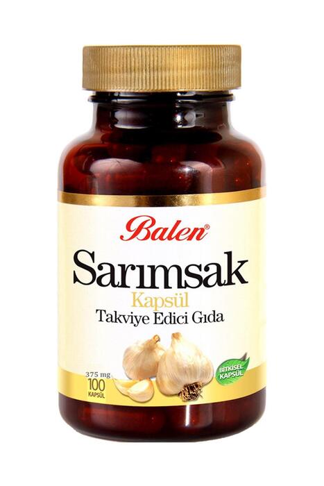 Balen Sarımsak Kapsül 375 mg 100 Kapsül