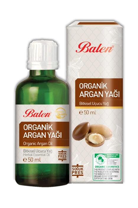 Balen Organik Argan Yağı Soğuk Pres 2 x 50 ml