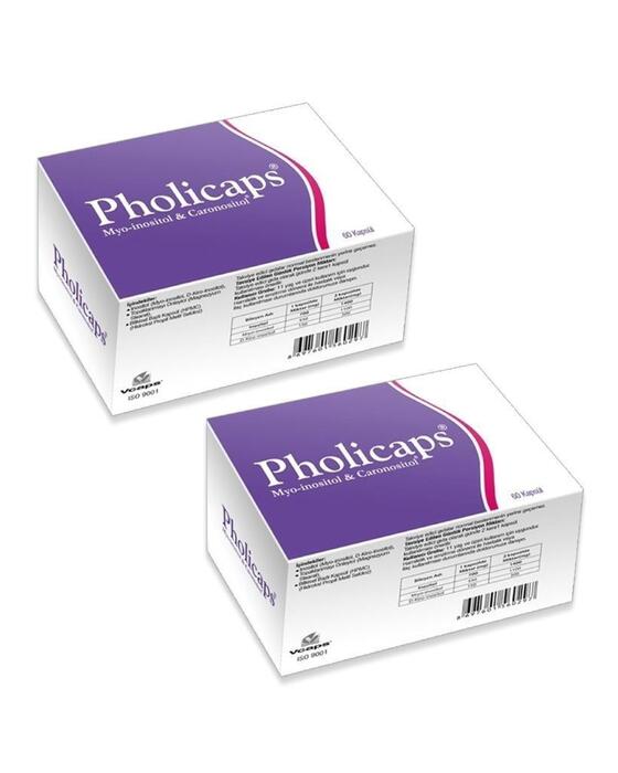 Anti Pholicaps Myo-inositol & Caronositol 60 Kapsül 2 Adet