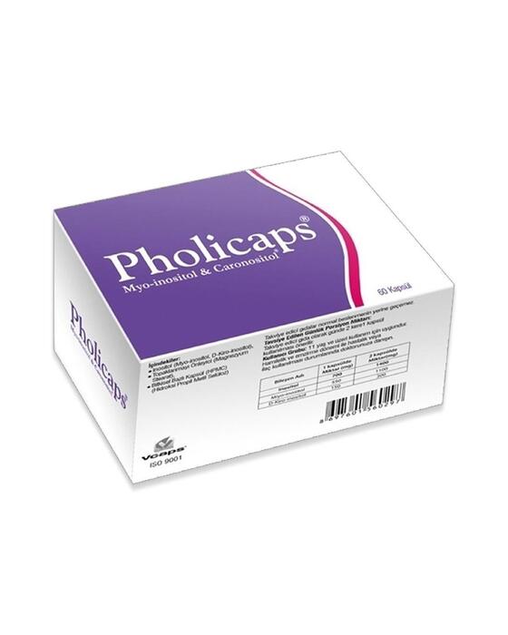 Anti Pholicaps Myo-inositol & Caronositol 60 Kapsül 2 Adet