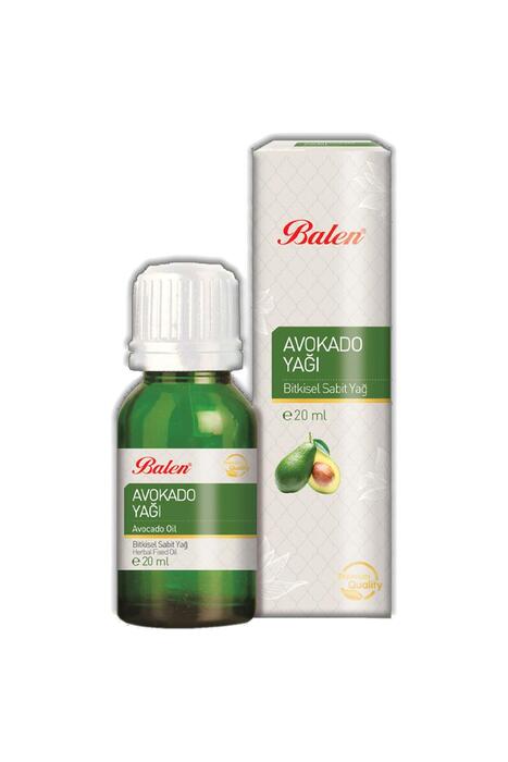 Balen Avokado Yağı Soğuk Pres 20 ml 4 Adet