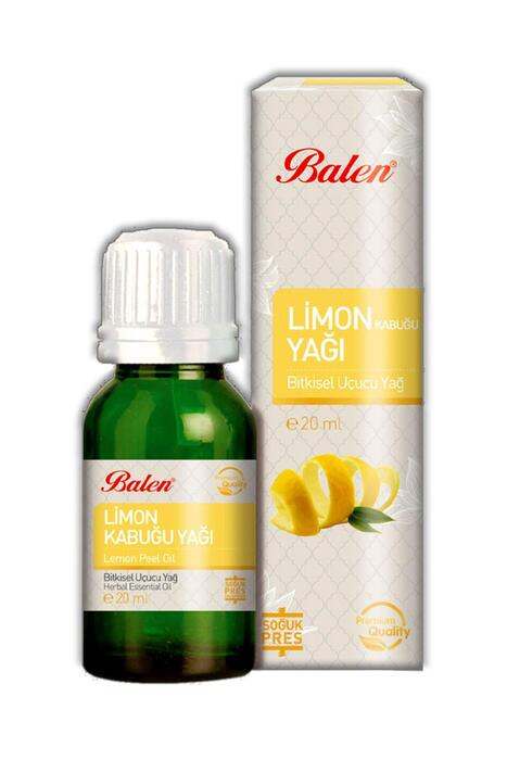 Balen Limon Kabuğu Yağı Soğuk Pres 20 ml 4 Adet