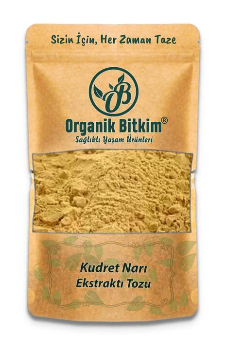 Organik Bitkim Kudret Narı Ekstraktı Tozu 100 gr