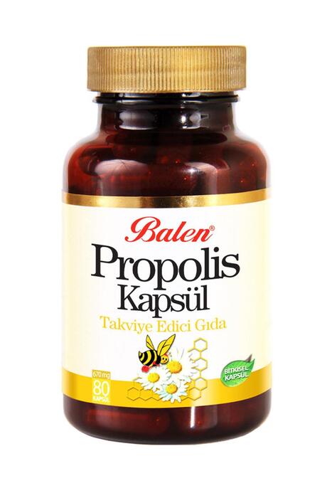 Balen Çörekotu Yağı+Kalsiyum Magnezyum Çinko+Propolis Kapsül