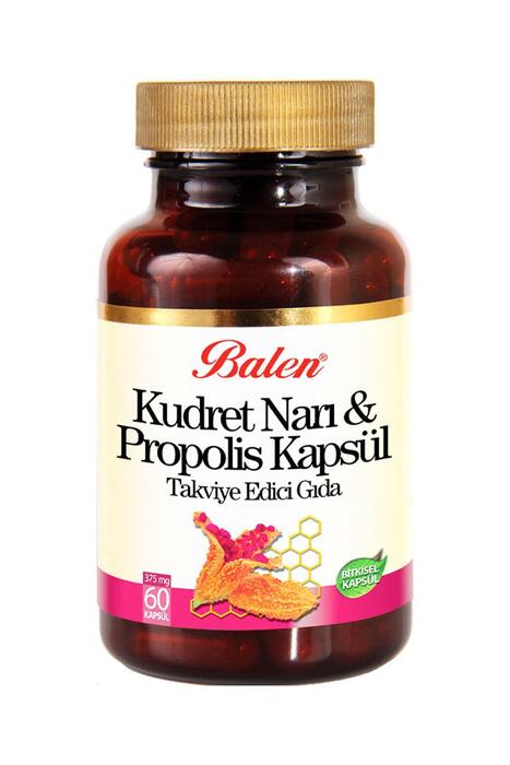 Balen Cörekotu Yağı Kapsül+Propolis Kapsül+Kudret Narı Kapsül