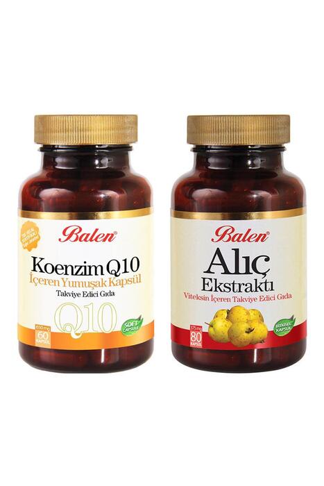 Balen Koenzim Q10 Yumuşak Kapsül+Alıç Ekstaktı Kapsül