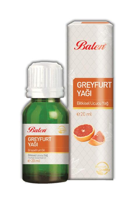 Balen Greyfurt Yağı (Distilasyon) 20 ml 4 Adet