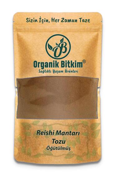 Organik Bitkim Reishi Mantarı Tozu (Ganoderma Lucidum) 20 gr