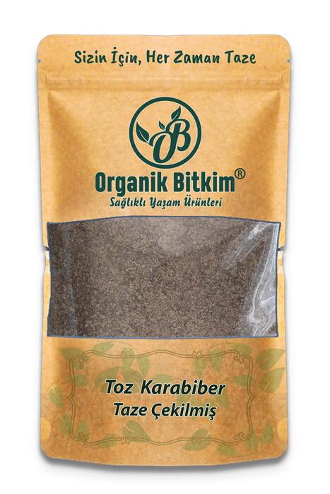 Organik Bitkim Toz Karabiber 500 gr