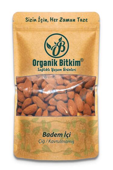 Organik Bitkim Çiğ Badem İçi 1000 gr