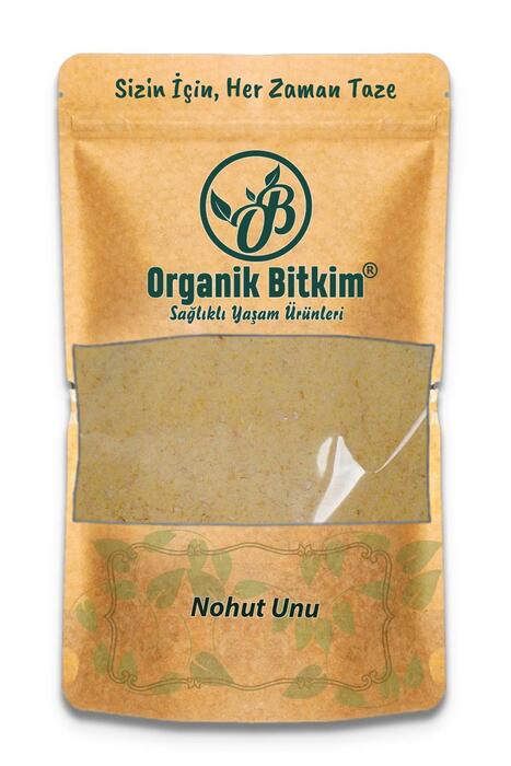 Organik Bitkim Nohut Unu (Yerli Nohut Unu) Taze Çekilmiş 250 gr