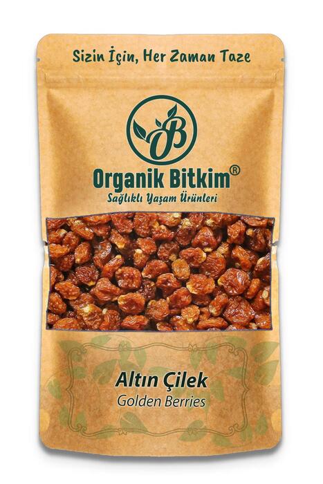 Organik Bitkim Altın Çilek Kurusu 1000 Gr