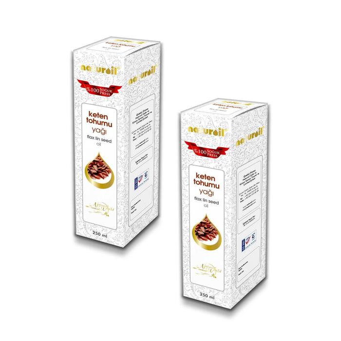 Naturoil Keten Tohumu Yağı 250 ml x 2 Adet