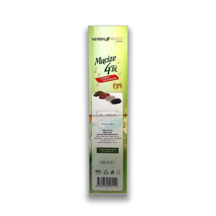 Herbal Palace Mucize 4'lü Formmix Yağ Karışımı 250 ml