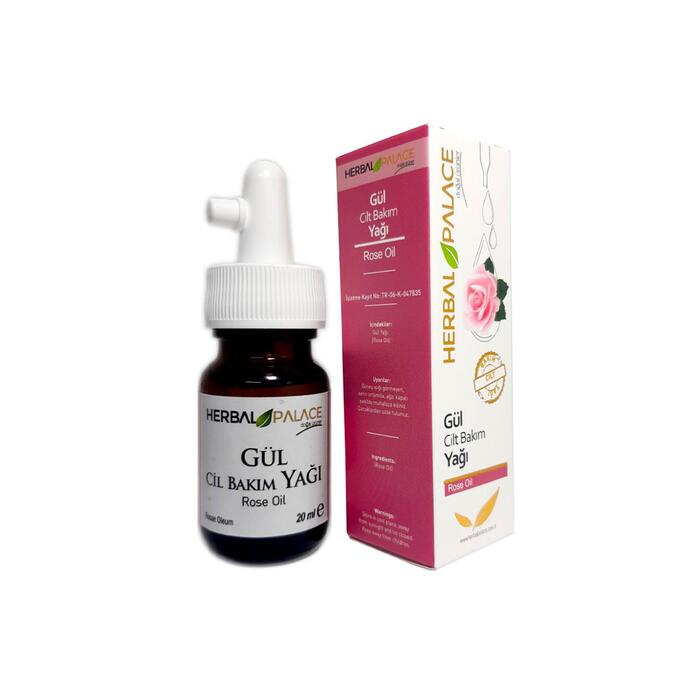Herbal Palace Gül Yağı 20 ml Cilt Bakım Yağı x 2 Adet