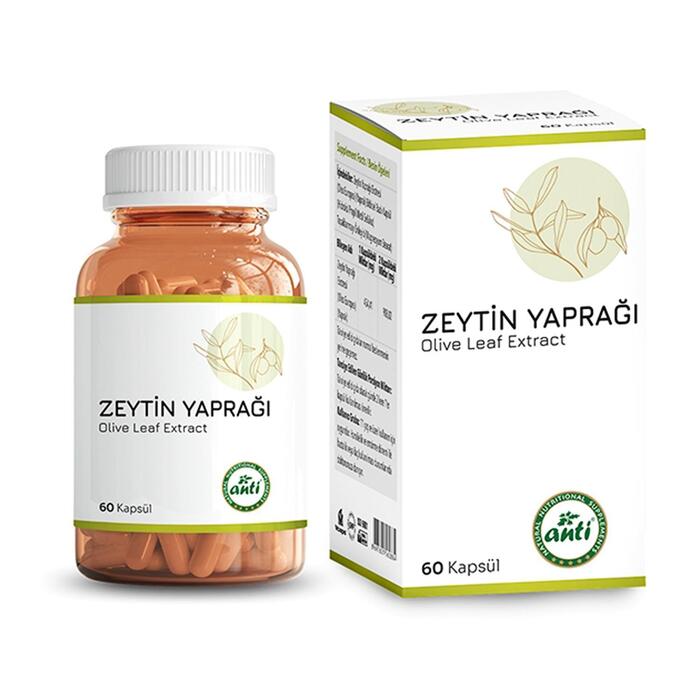 Anti Zeytin Yaprağı Ekstresi (Benolea®) 60 Kapsül x 2 Adet