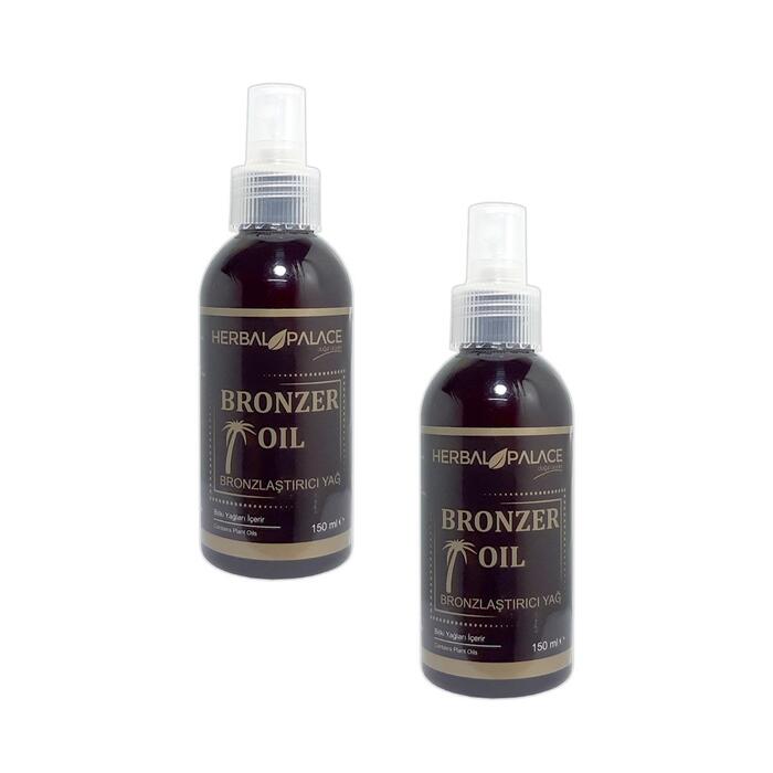 Herbal Palace Bronzlaştırıcı Bitki Yağ Karışımı 150 ml x 2 Adet
