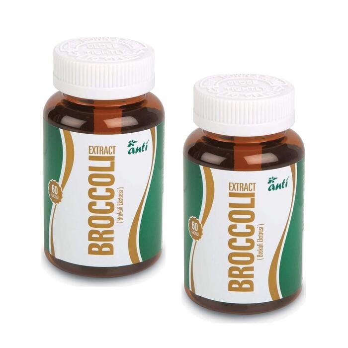 Anti Broccoli Extract %10 Glucoraphanin-Brocc. 60 Kapsül x 2 Adet