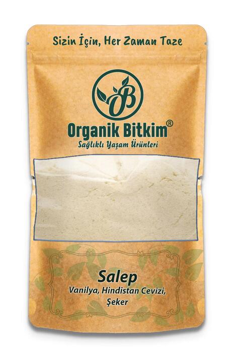 Organik Bitkim Salep (Vanilya, Hindistan Cevizi,Şeker) 500 gr